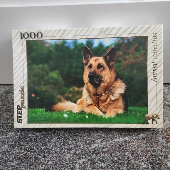 Step Puzzle Games New German Shepherd Dog Puzzle 00 Pieces